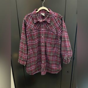 Duluth Trading Co. Button Down Tunic